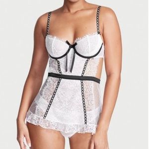 V.S. Babydoll lingerie 2 piece set